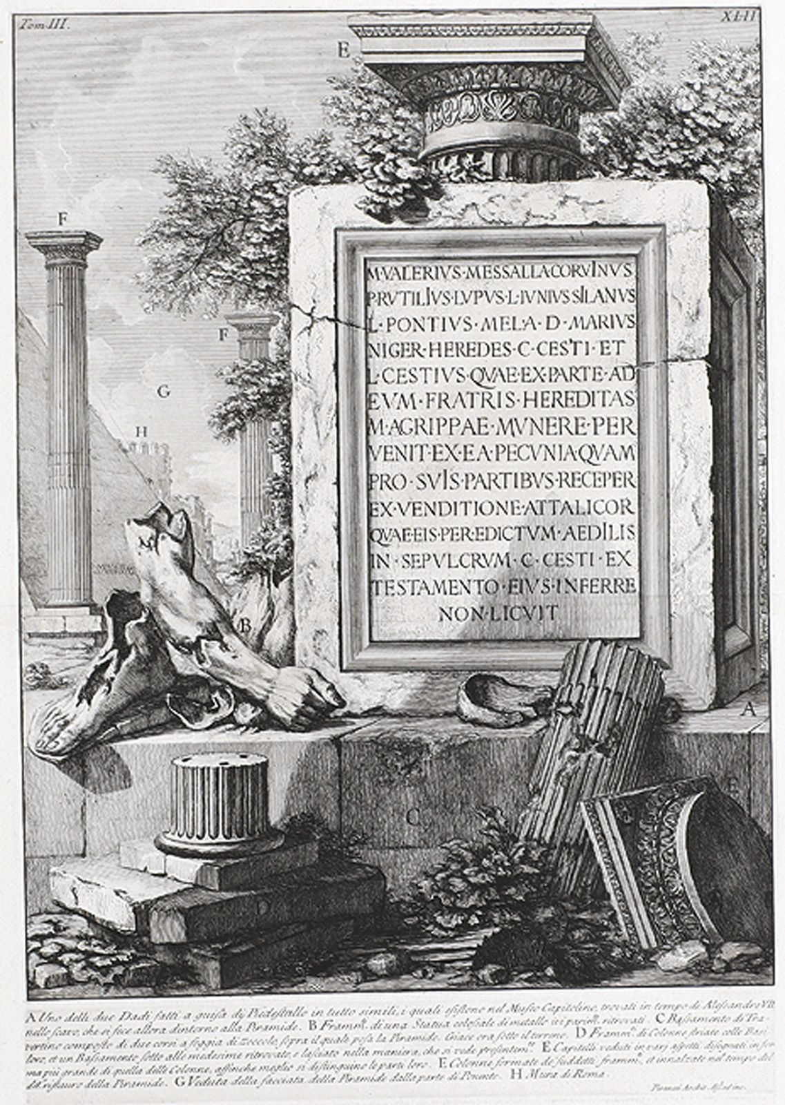 GIOVANNI BATTISTA PIRANESI_x001D_ Mogliano 1720 - 1778 Rom GIOVANNI BATTISTA PIR&hellip;