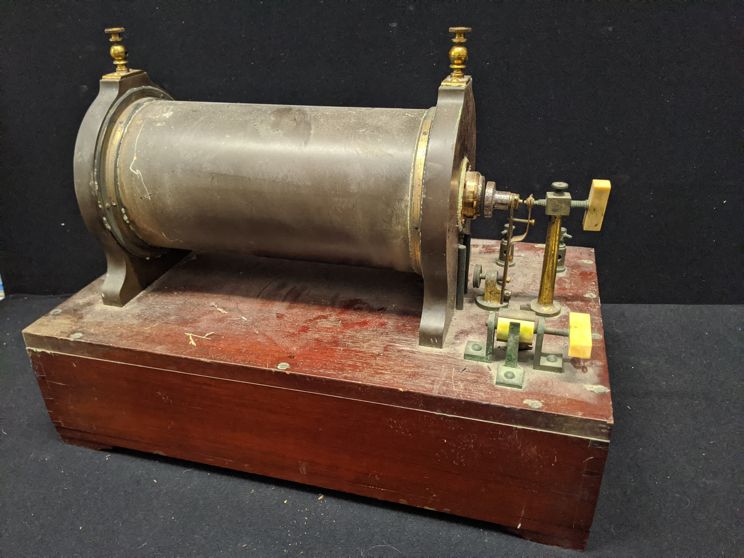 Ein Marconi-Funkensender für drahtlose Telegrafie