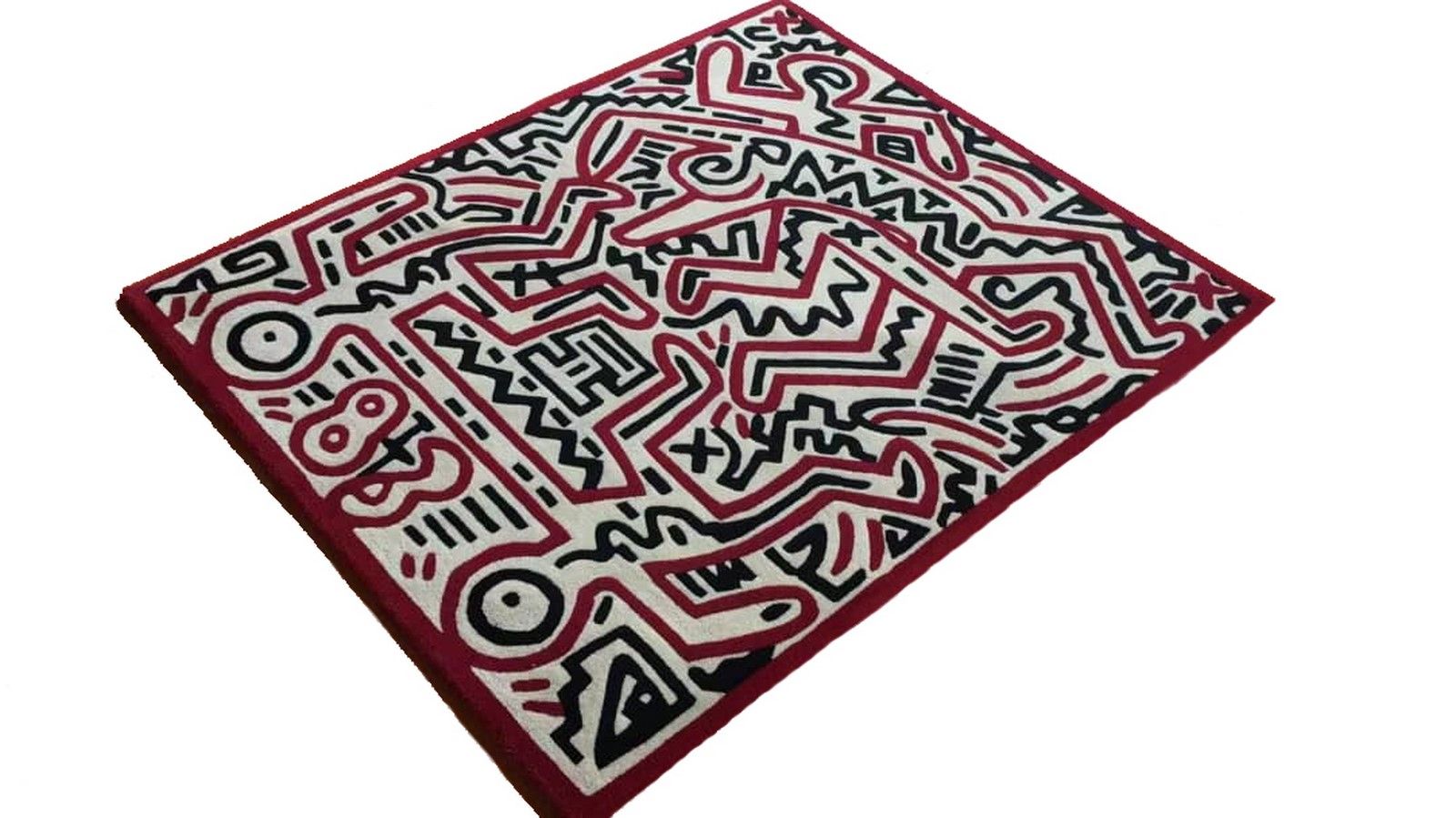 Null Keith HARING, D’Après

Tapis en laine fait main (laine vierge de Nouvelle-Z&hellip;