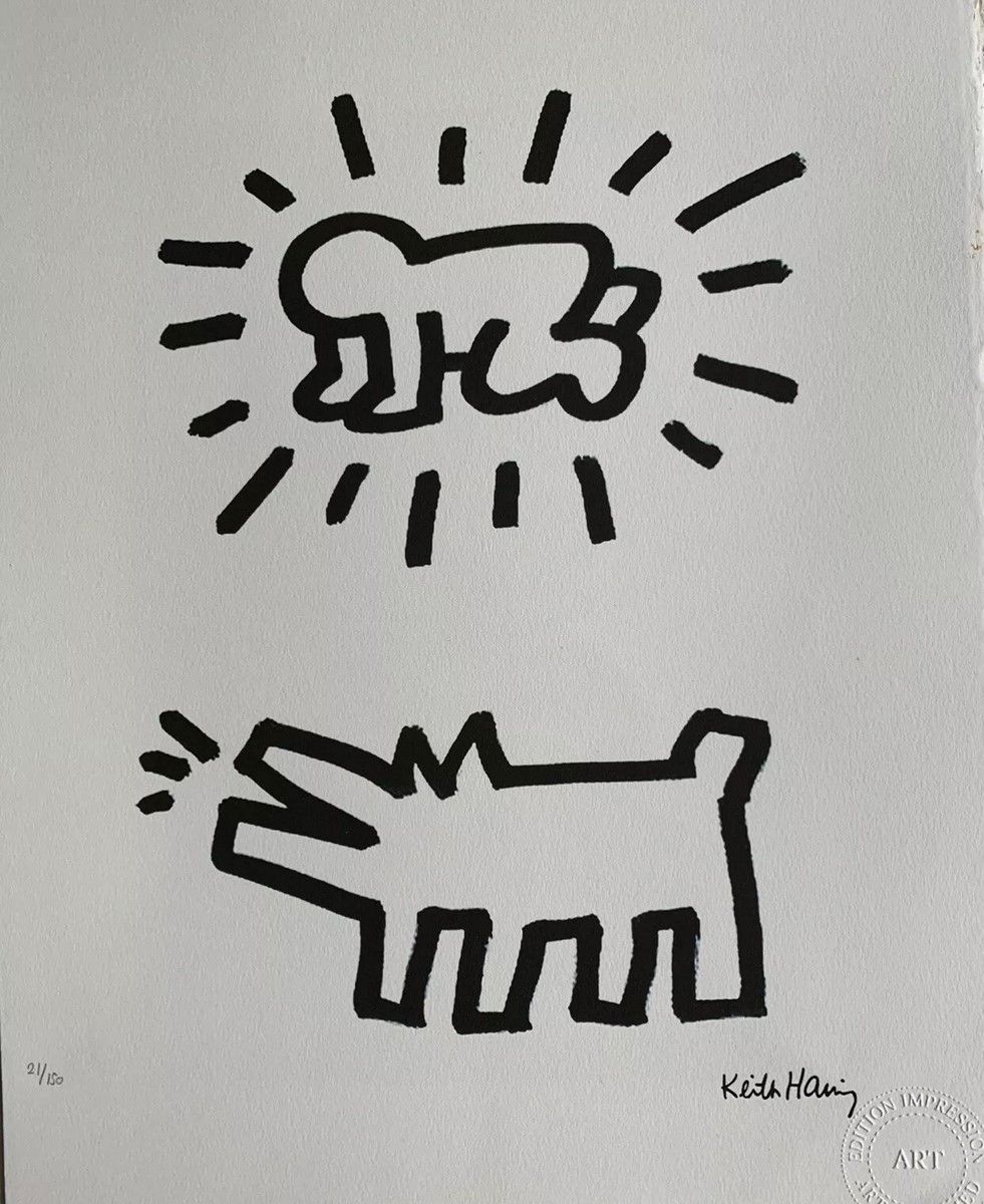 Null KEITH HARING, AFTER

SANS TITRE

Sérigraphie sur papier Arches, signée dans&hellip;