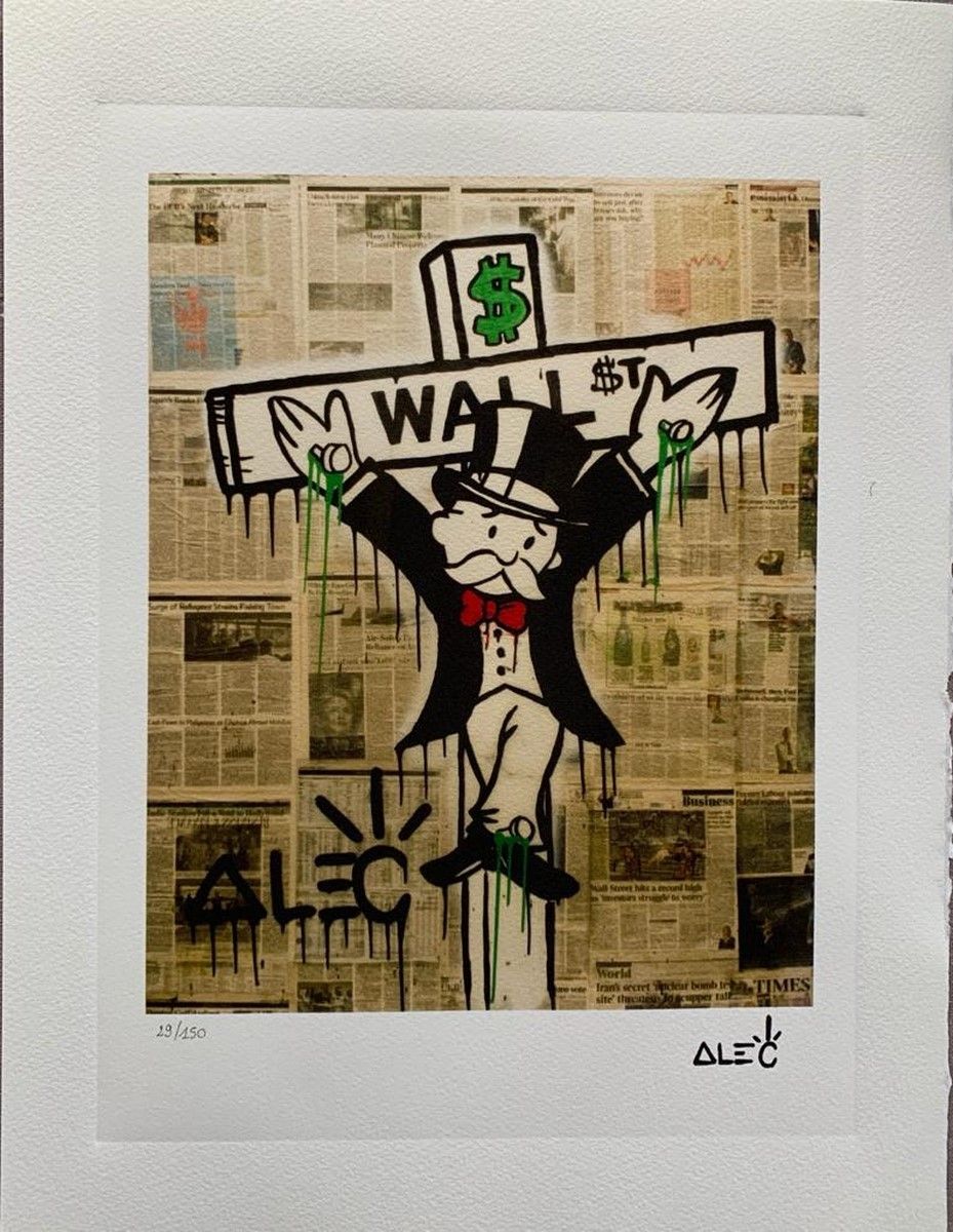 Null ALEC MONOPOLY (Amerikaner, geboren 1986), Nach.

Ohne Titel

Farbserigraphi&hellip;