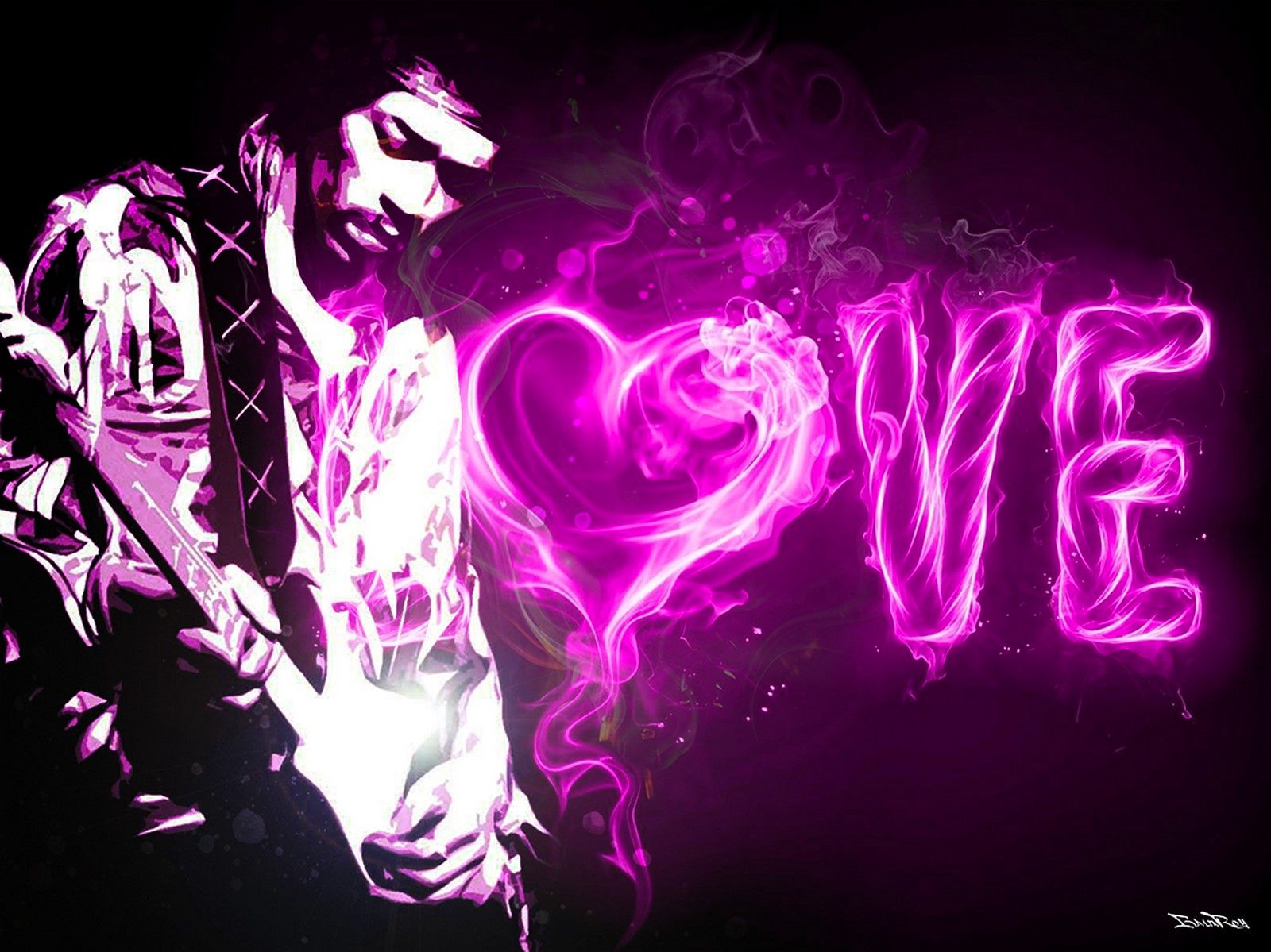 Null BRAIN ROY (MR&ROY, Né en 1980) 

Jimi Hendrix Pink Love

Impression digital&hellip;