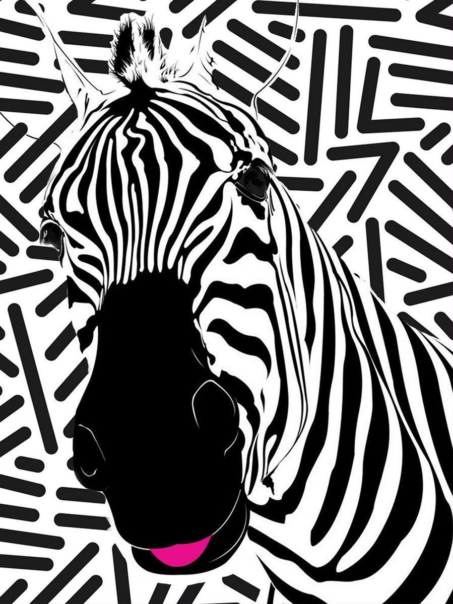 Null BRAIN ROY (MR&ROY, Né en 1980) 

Zebra

Impression digitale sous verre acry&hellip;