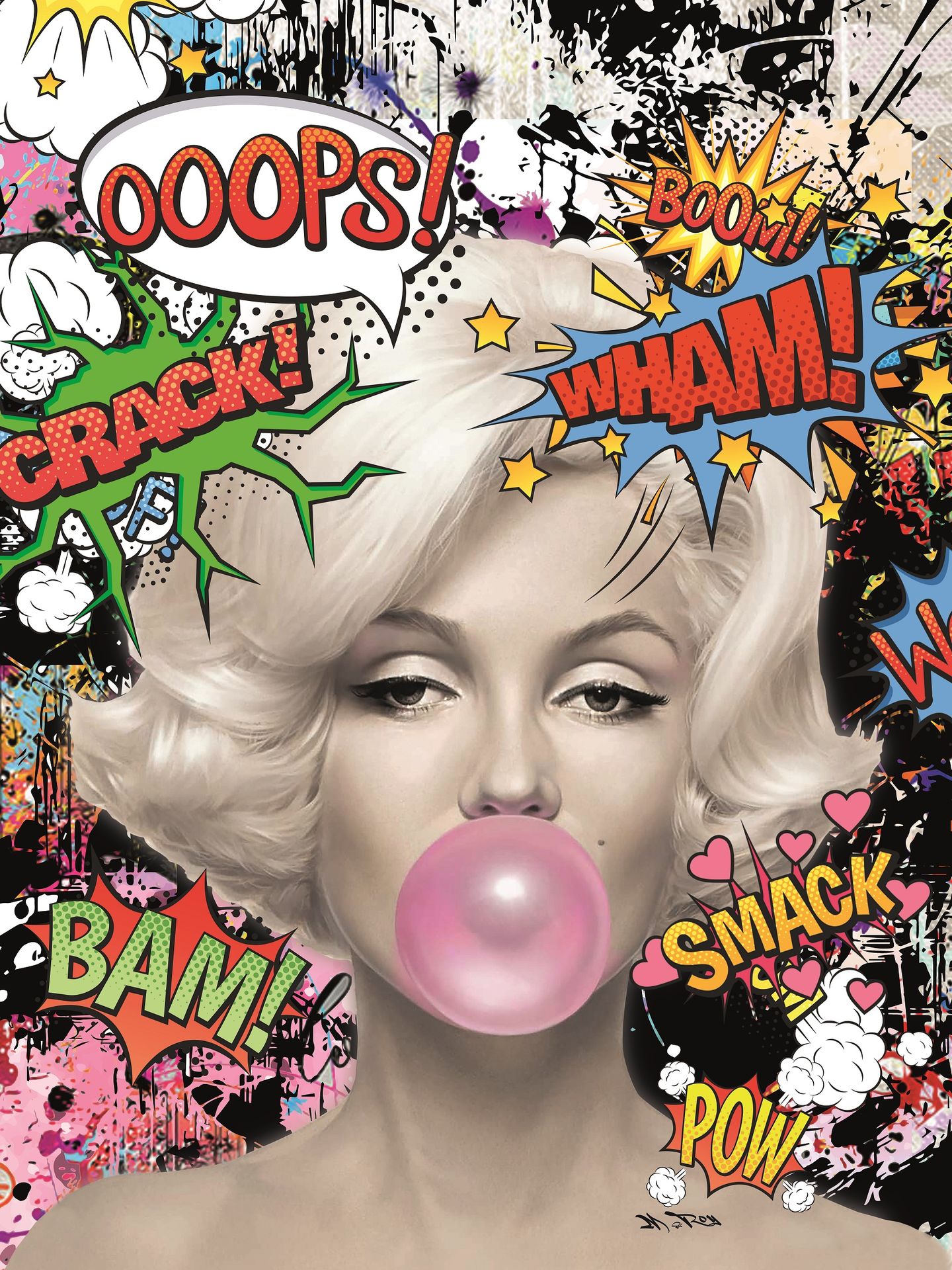 Null BRAIN ROY (MR&ROY, nato nel 1980) 

Marilyn Balloon Comics

Stampa digitale&hellip;