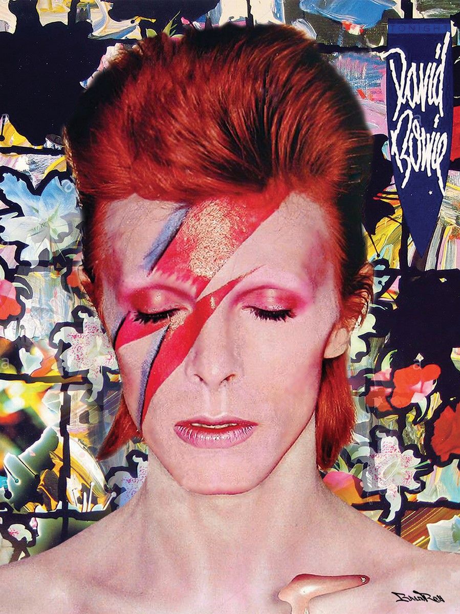 Null BRAIN ROY (MR&ROY, Né en 1980) 

David Bowie

Impression digitale sous verr&hellip;