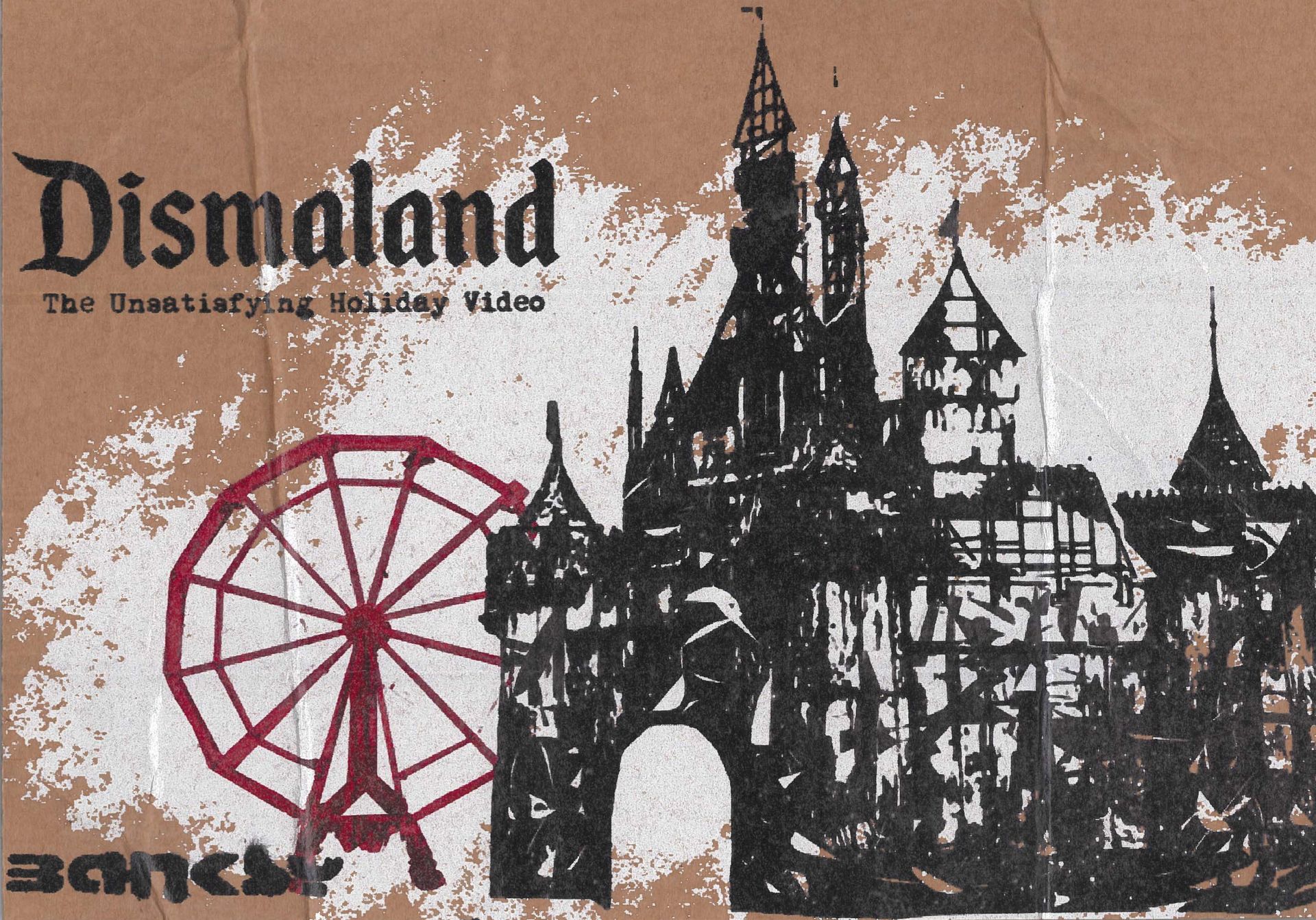 Null BANKSY DISMALAND (Dopo)

Castello

Spray aerosol e stencil su cartone, firm&hellip;