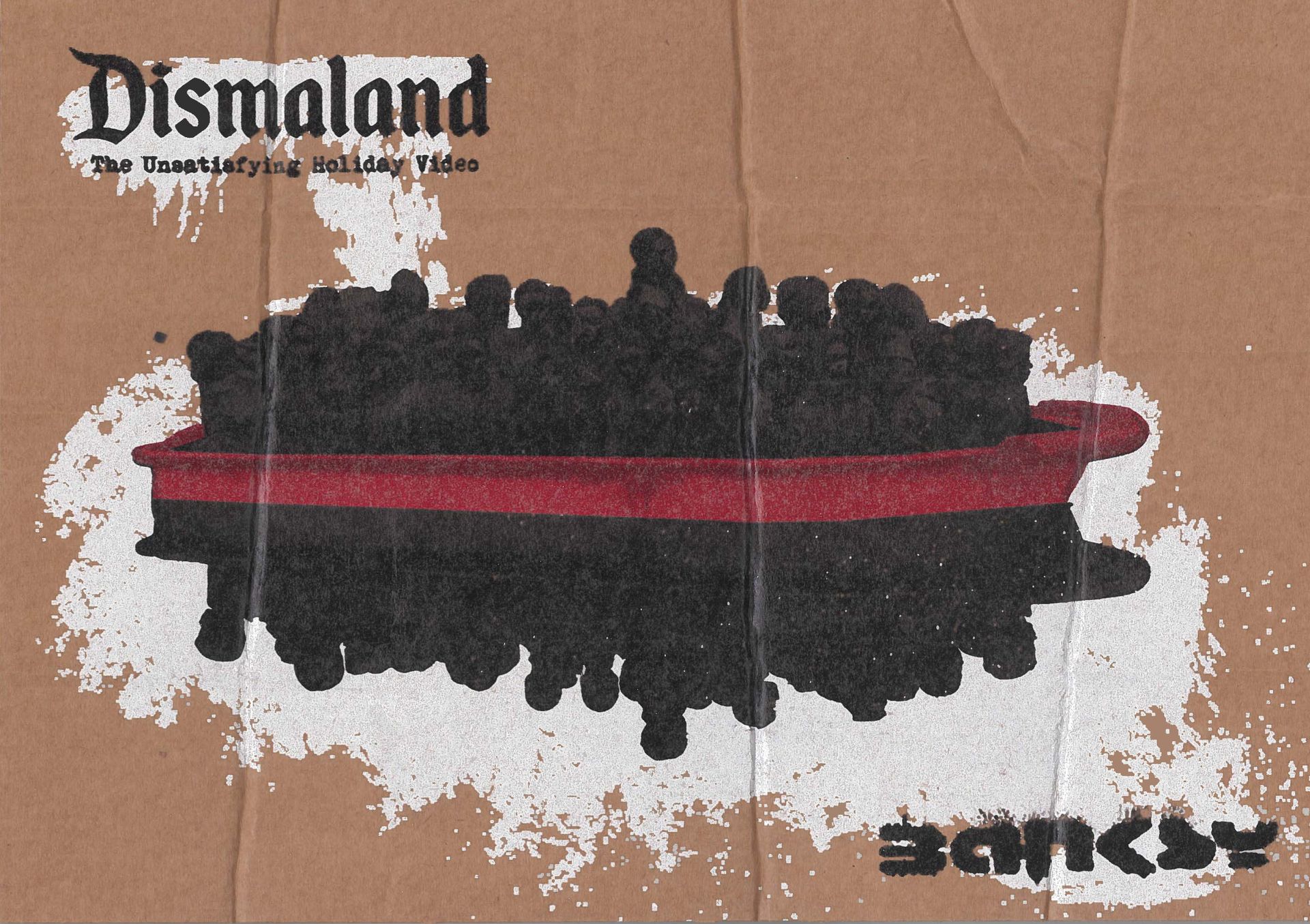 Null BANKSY DISMALAND (After)

Migrants

Aerosol spray and stencil on cardboard,&hellip;