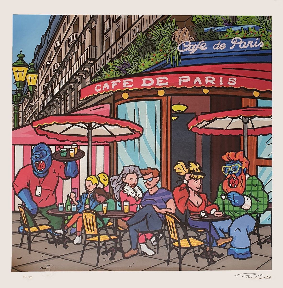 Null RICHARD ORLINSKI (Né en 1966)
Café de Paris , 2022
Impression giclée sur pa&hellip;