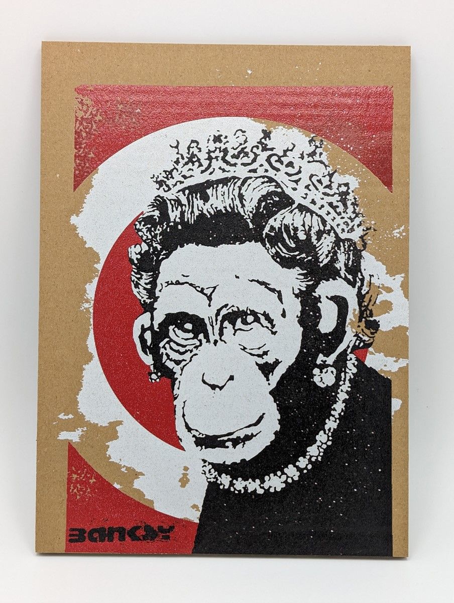 Null BANKSY x DISMALAND - DOPO
Bomboletta spray e stencil su tavola, modello gra&hellip;