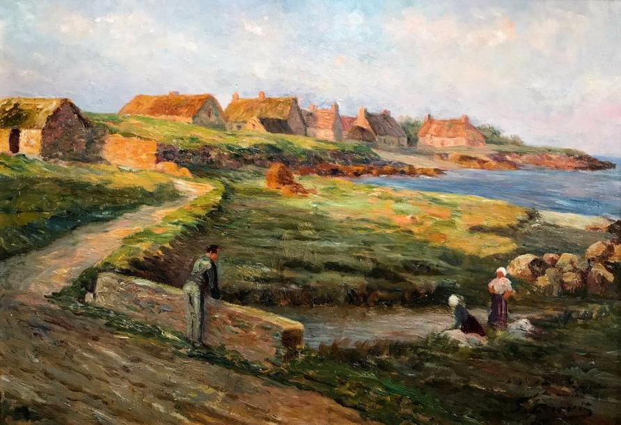 Null François ENAULT (1869-1918)

Lavandières en Cotentin,1916

Huile sur toile,&hellip;