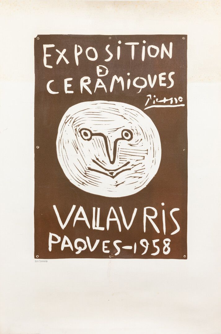 Null Pablo PICASSO (1881-1973), after.

Exhibition of ceramics - Vallauris, East&hellip;