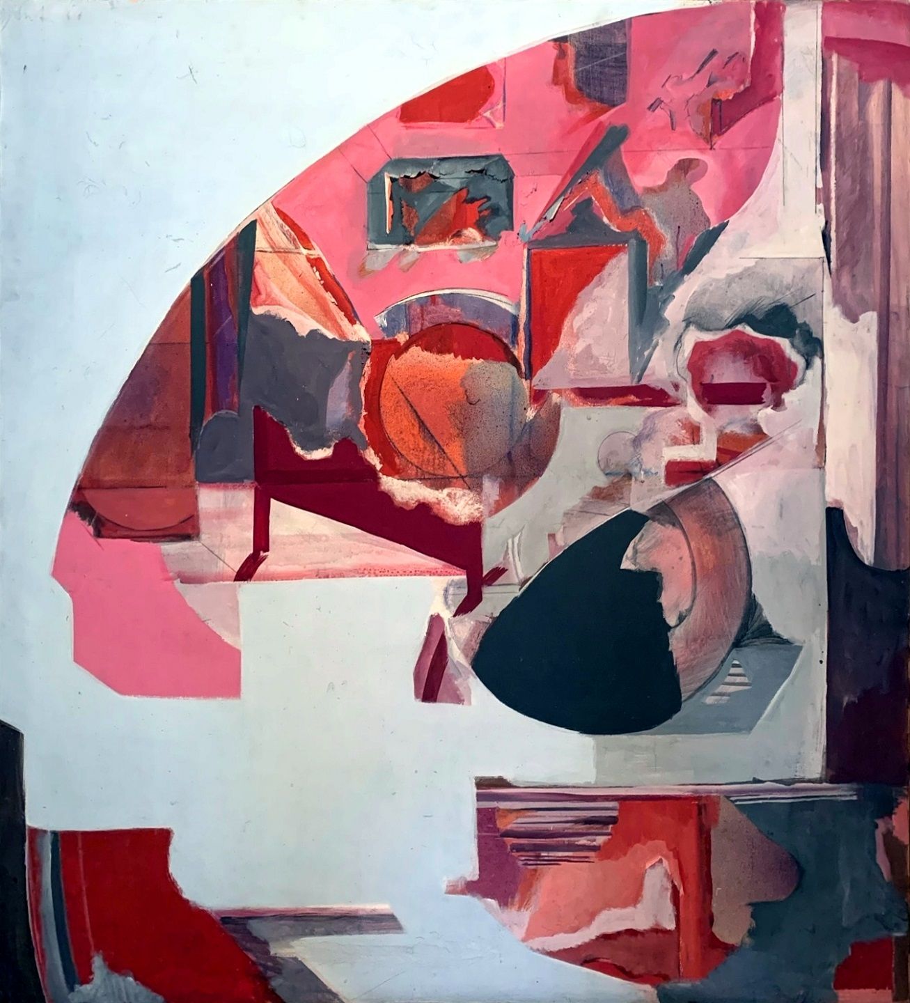 NANNI VALENTINI Frammento 1/4, 1966, olio su tela, 145x135 cm

firma dell’artist&hellip;