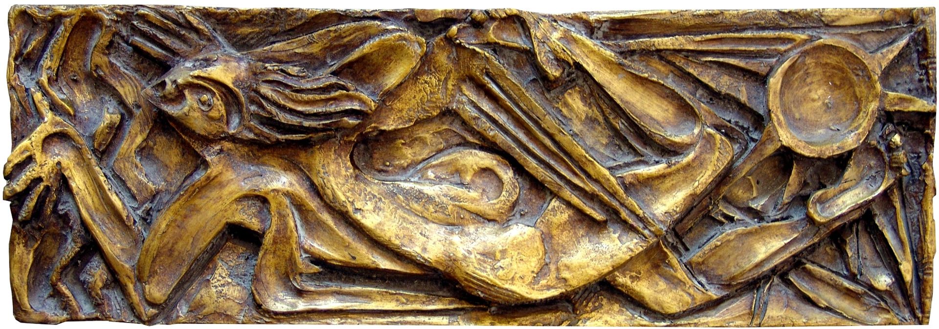 EUGENIO PATTARINO senza titolo, bassorilievo in terracotta, 20x58x5 cm

firma de&hellip;