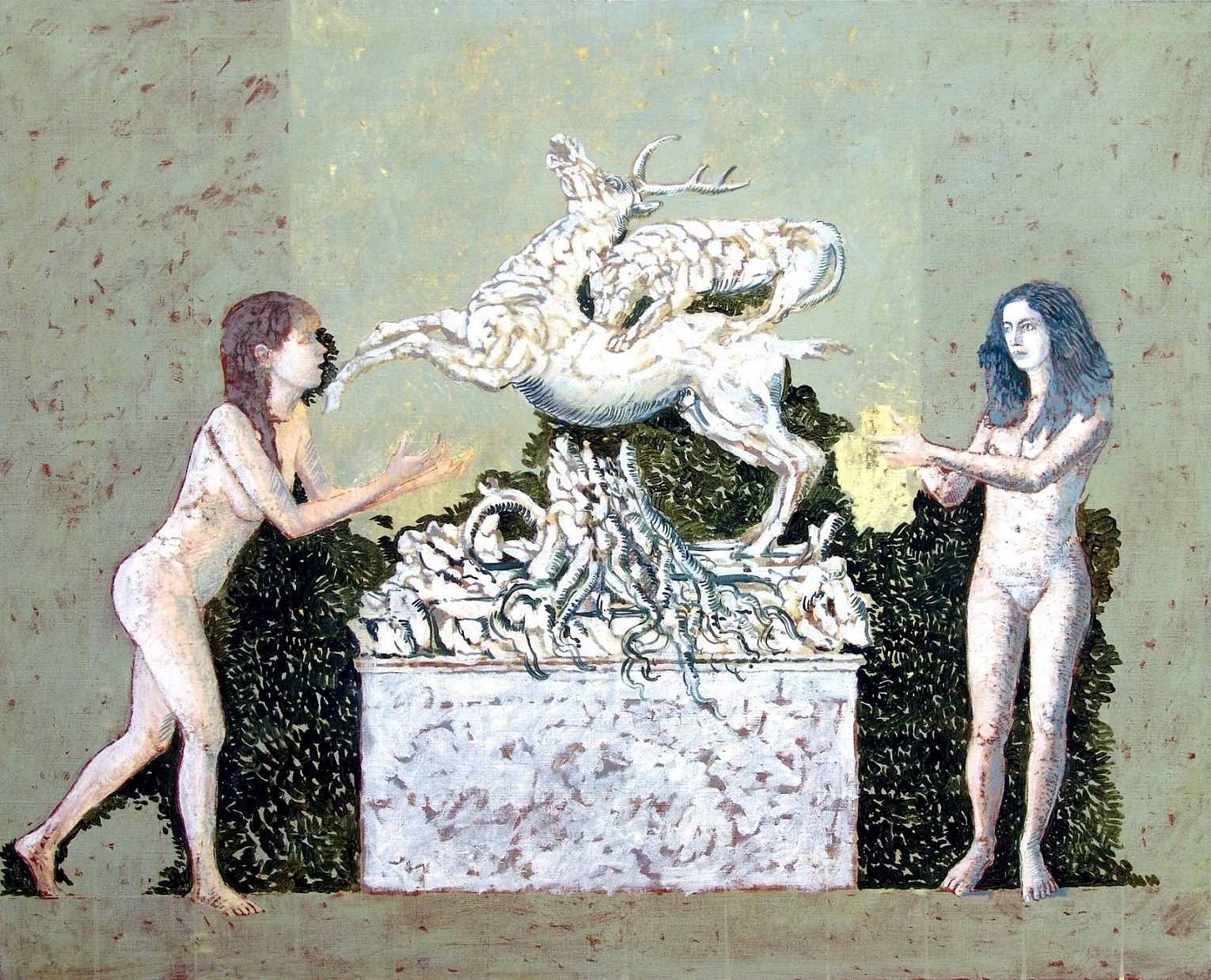 YVAN PETR THEIMER Figure, 1991, tempera e olio su tela, 54x65 cm

firma dell'art&hellip;