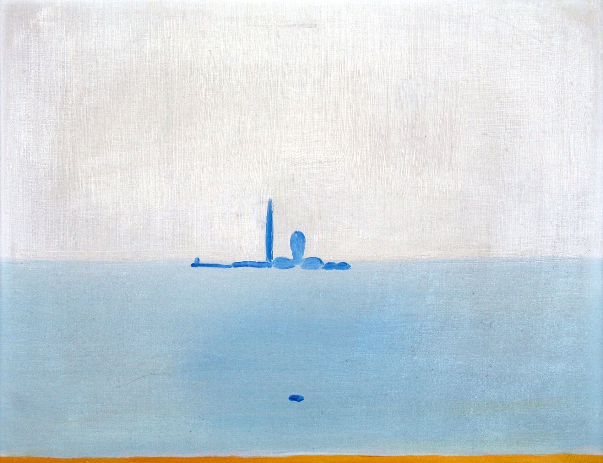 VIRGILIO GUIDI San Giorgio, 1974, olio su tela, 40x49,5 cm

firma dell'artista i&hellip;