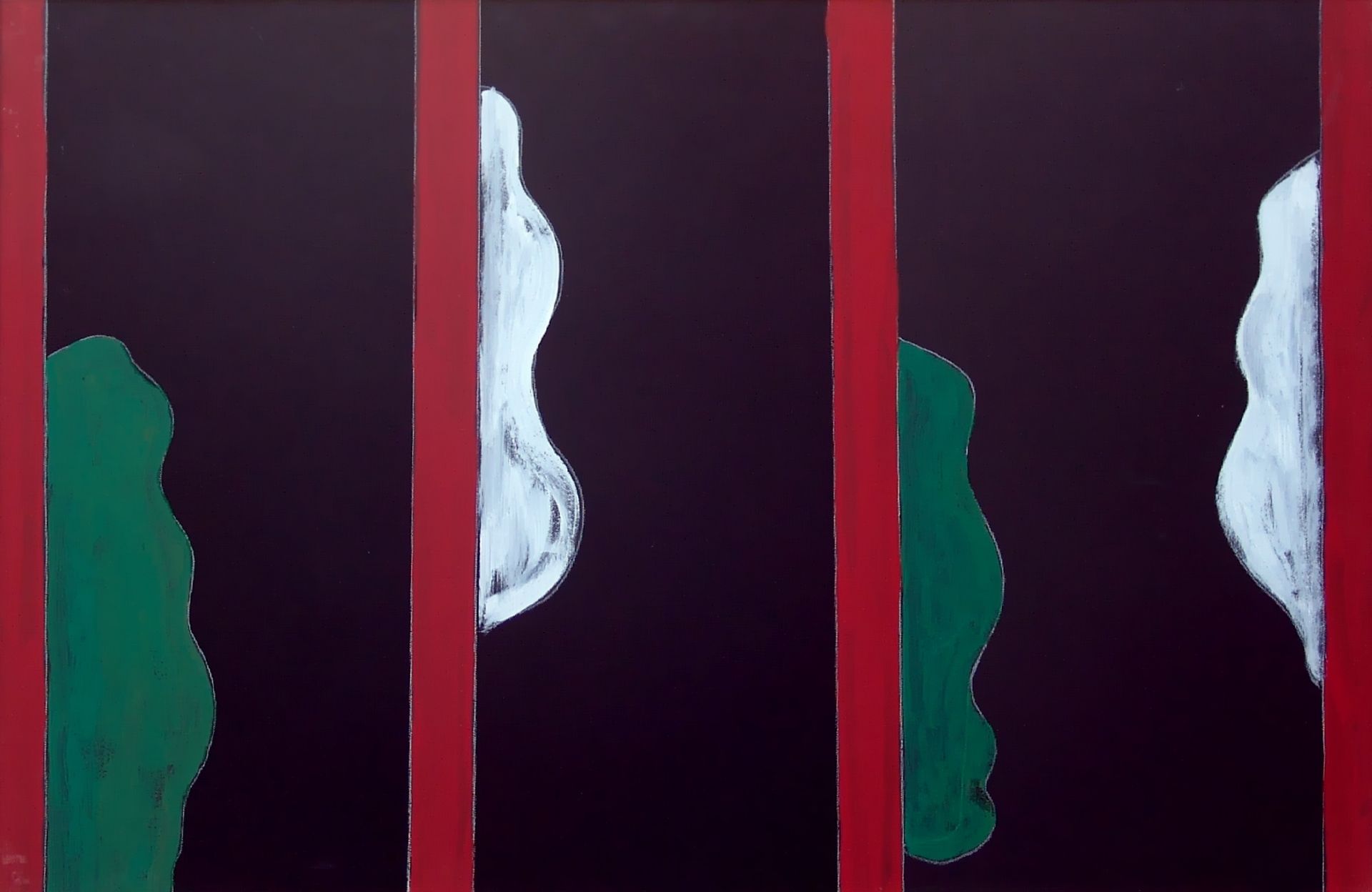 TANO FESTA Finestra, 1986, acrilico su tela, 60x90 cm

firma dell’artista sul re&hellip;