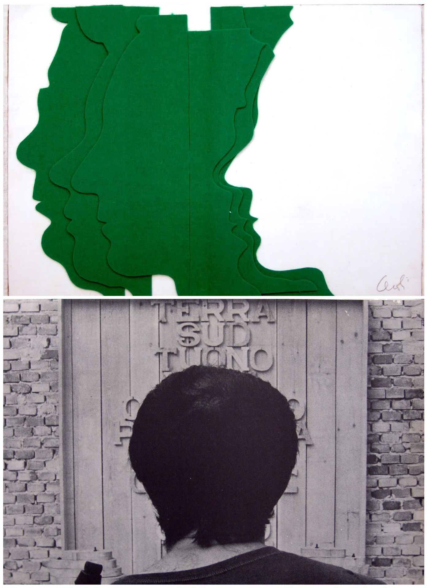 MARIO CEROLI I Centocolori, 1972, multiplo in feltro e legno con libro, 25x35 cm&hellip;