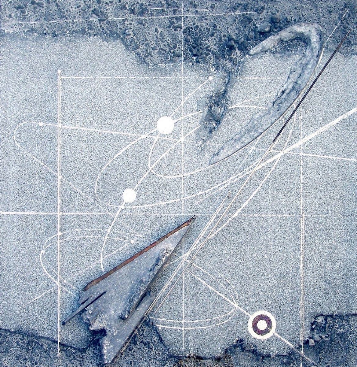 WALTER VALENTINI Alchita, 2007, assemblaggio su tavola, 60x60 cm

firma dell'art&hellip;