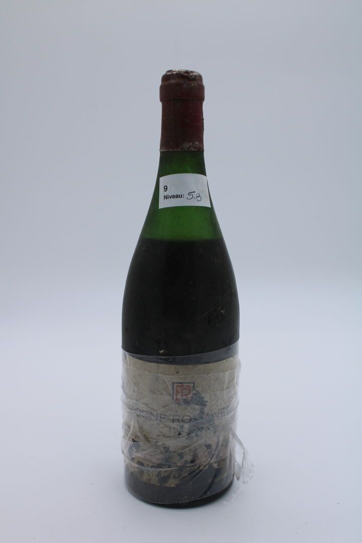 Null Domaine René Engel, Vosne-Romanée大概是1962年，水平5.8厘米，部分标签，胶囊被腐蚀了