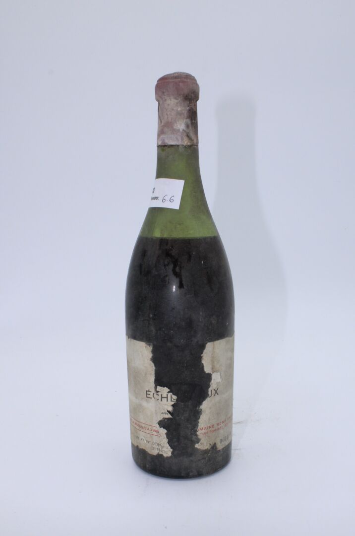 Null Domaine René Engel, Echezeaux大概是1962年，水平6.6厘米，标签染色，丢失，胶囊腐蚀