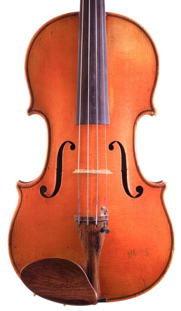 Null French violin made around 1870/1880, work of Mirecourt, bearing a label of &hellip;