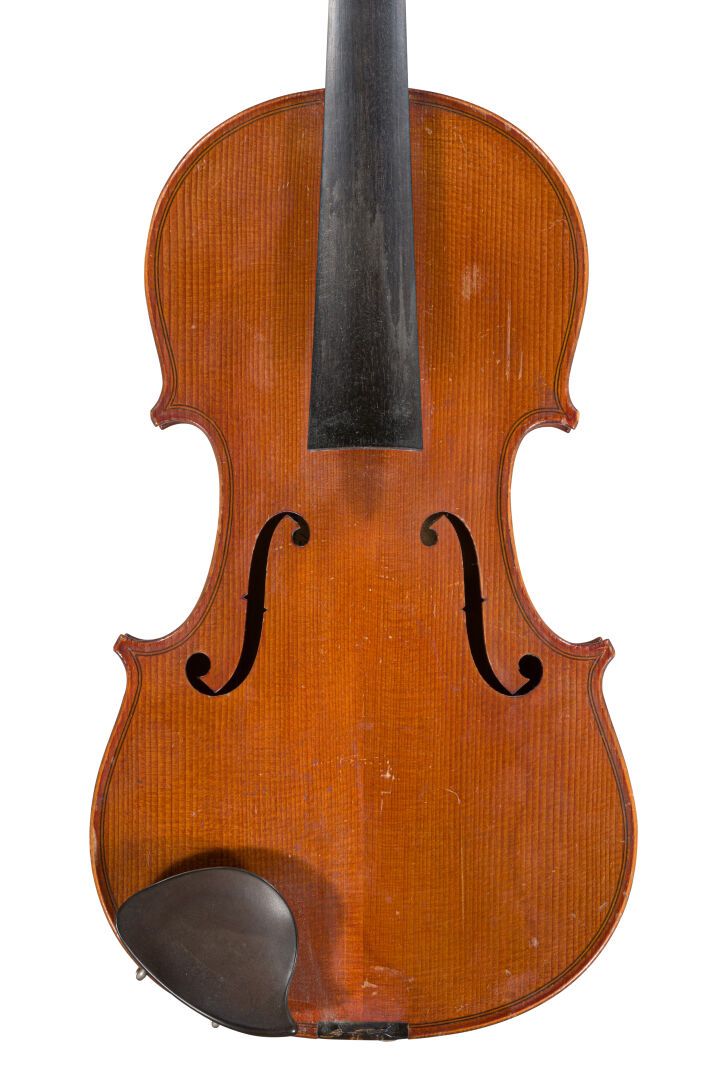 Null *在米勒库尔的拉贝尔特之家制作的小提琴，带有Collin Mezin的天书标签，下巴处有轻微的修复。

底部359毫米。