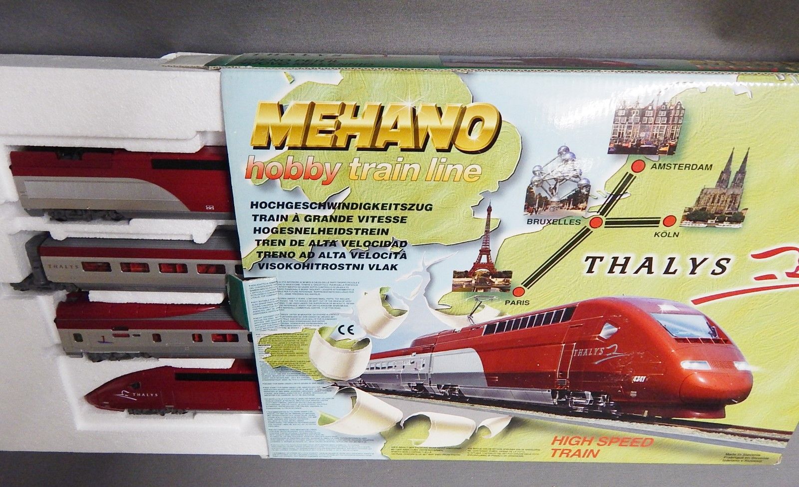 Thalys high speed train,Mehano,with original box