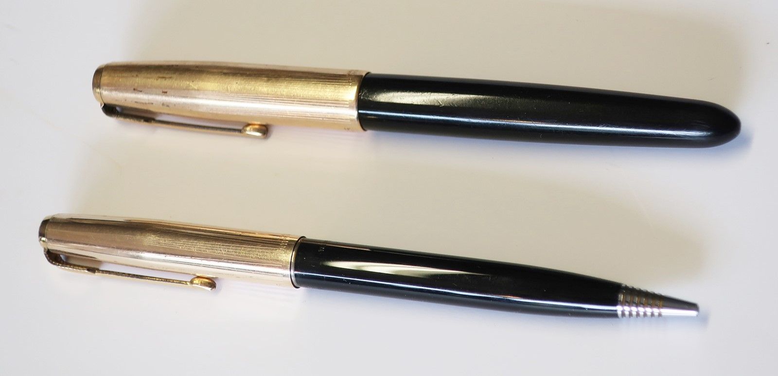 Null Parker fountain pen and Parker ballpoint pen,together