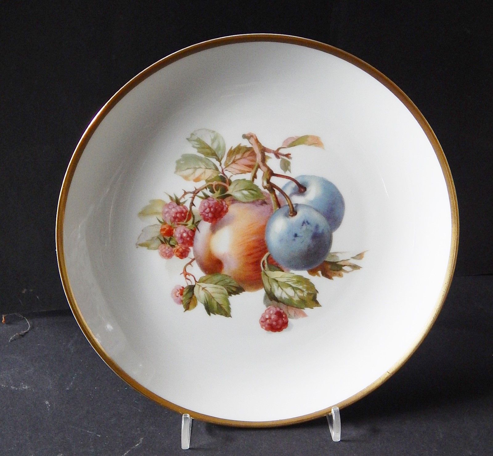 Null Assiette à fruits,Rosenthal porcelaine,diamètre env.20cm