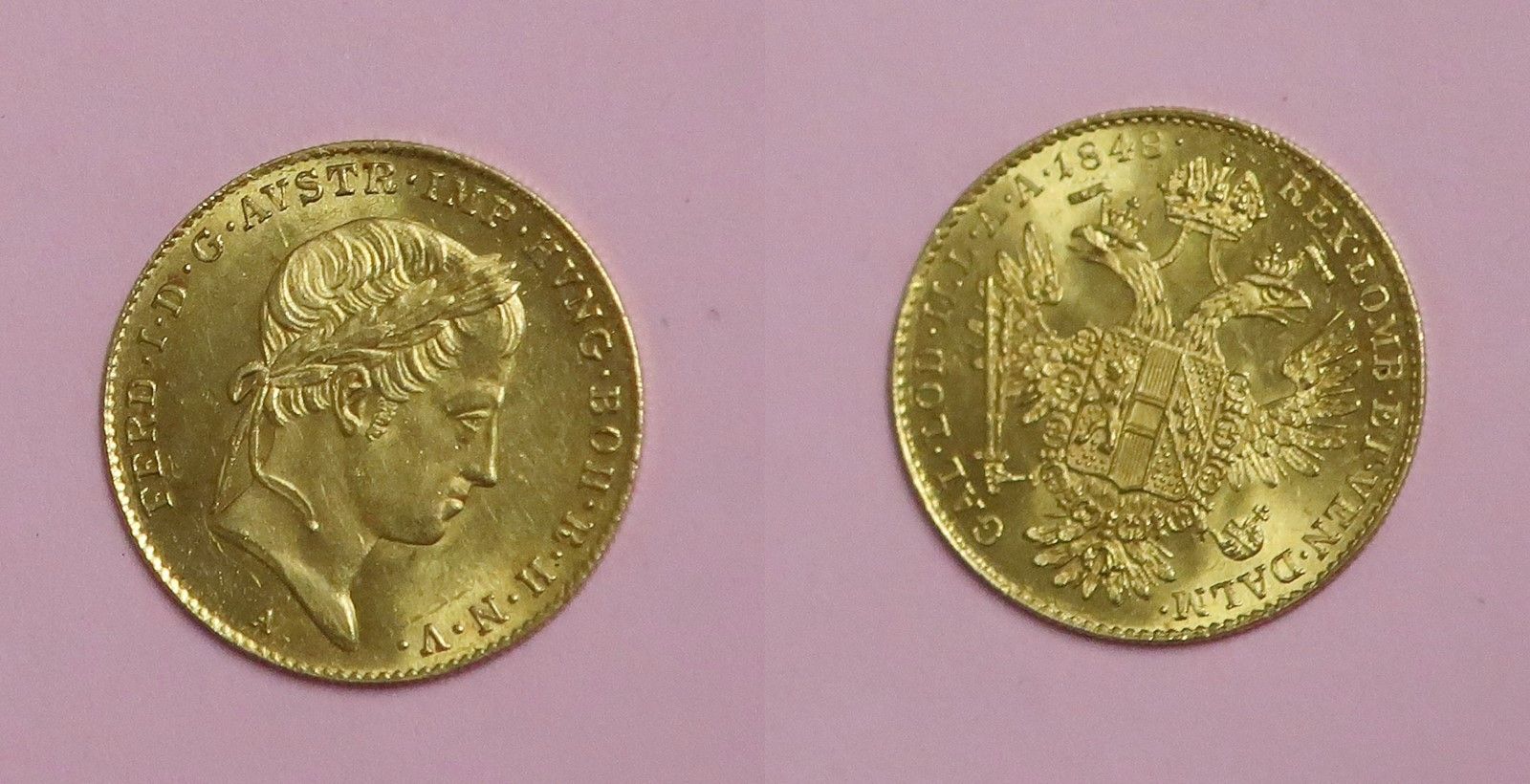 Null Austrian ducat Ferdinand I (1837-1848), 986 gold, approx. 3.50 grams,