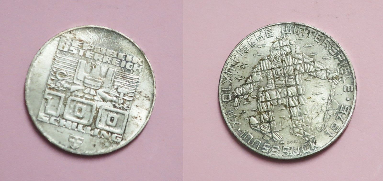 Null Coin 100 Schilling, Austria, 1976