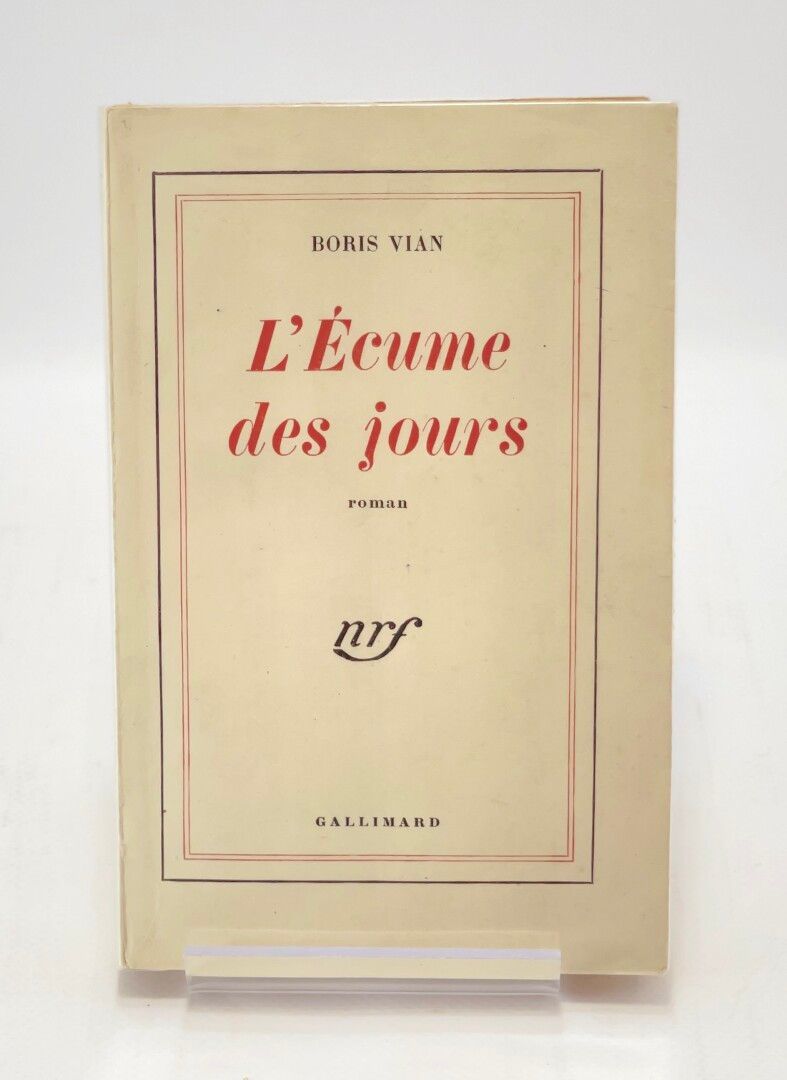 VIAN. L'Ecume des jours. VIAN Boris. L'Ecume des jours.

Paris, NRF, Gallimard, &hellip;