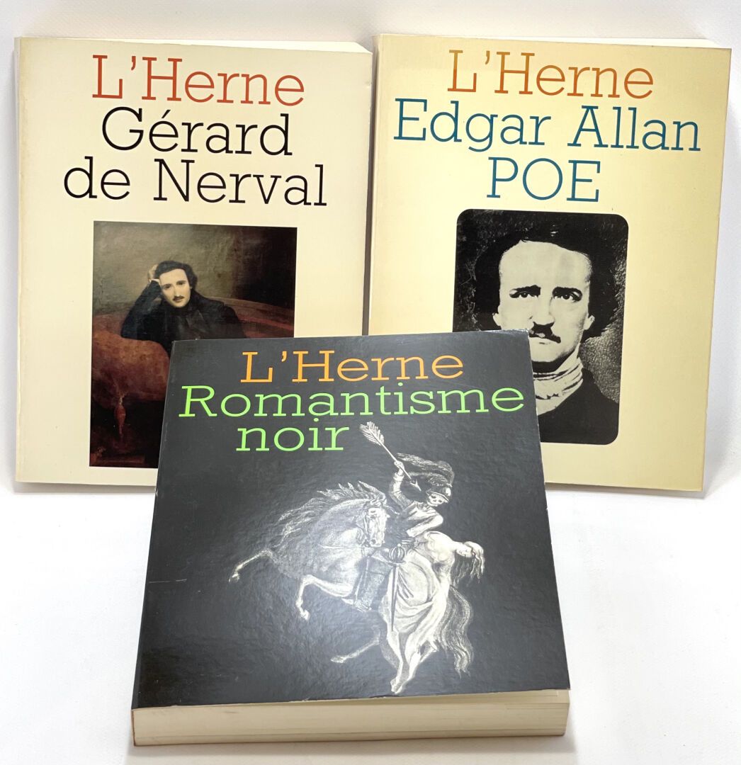 Cahiers de l'Herne. Romantisme noir - Poe - Nerval. Trois Cahiers de l'Herne.

P&hellip;