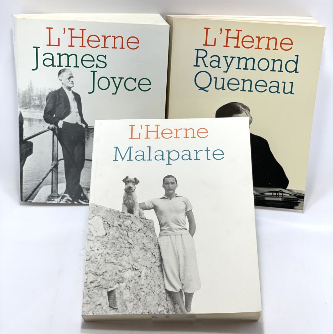 Cahiers de l'Herne. Joyce - Queneau - Malaparte. Trois Cahiers de l'Herne.

Pari&hellip;