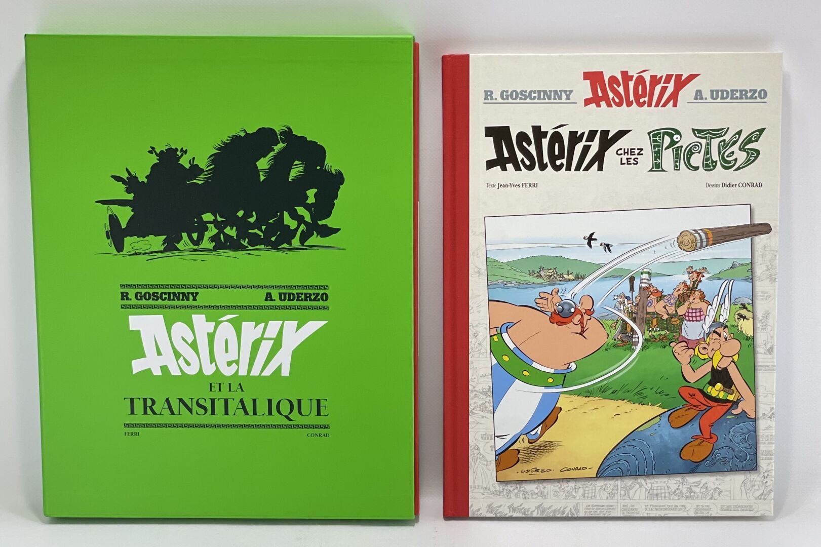 GOSCINNY, UDERZO / FERRI, CONRAD. Asterix and the Transi…