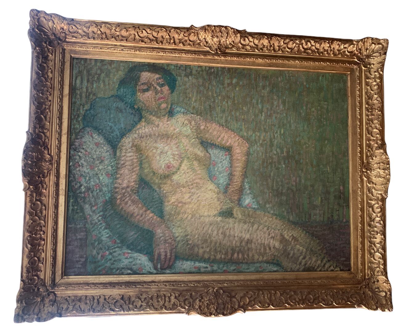 Ecole FRANÇAISE, du premier quart du XXème siècle Femme nue allongée

Huile sur &hellip;
