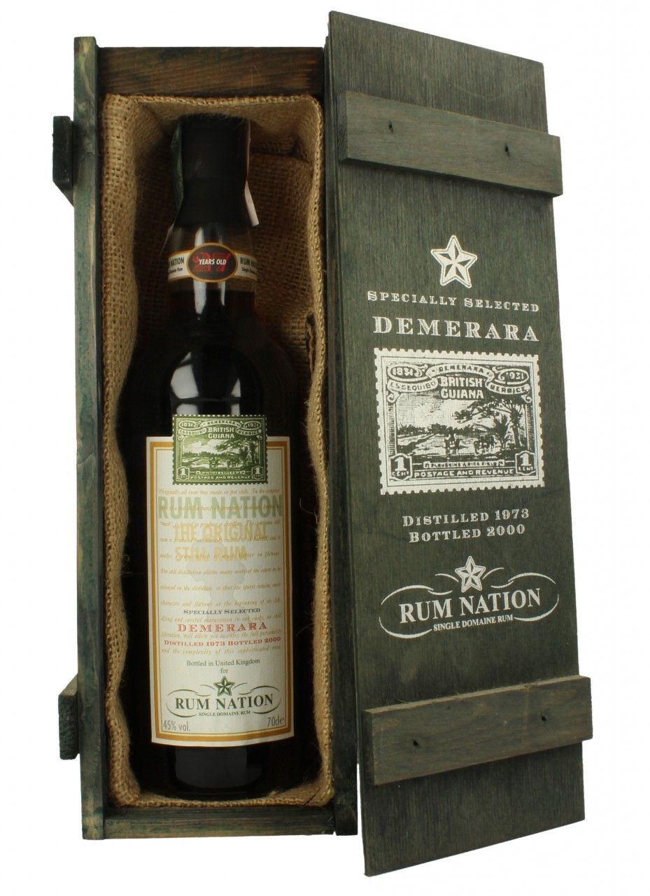 Null Demerara Rum Nation 27Yo 1973-2000, 70cl, 45% OFFERT PAR RUM NATION Bottled&hellip;
