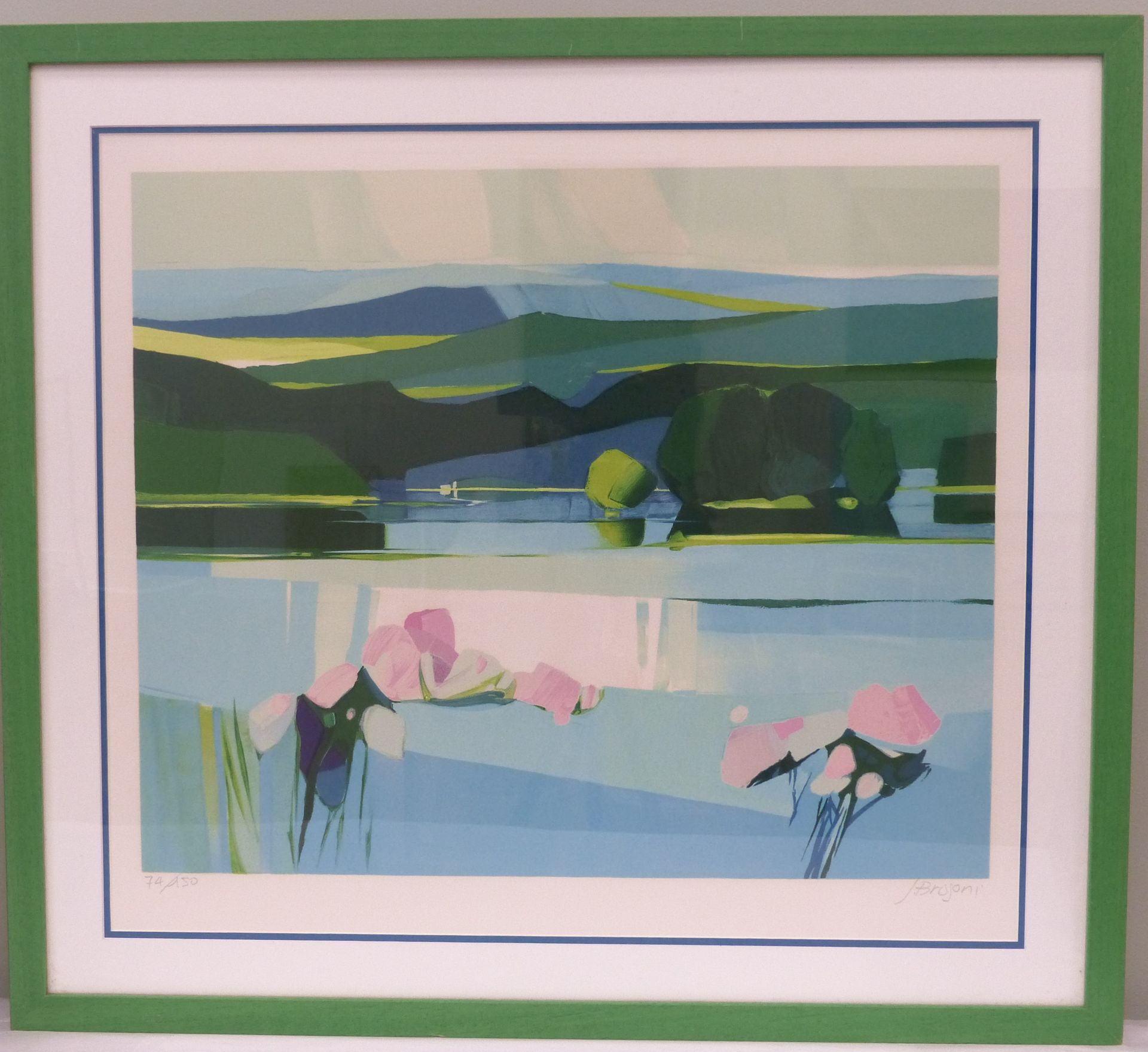 Null Jean BRISSONI (Né en 1932)

Paysage au lac

Lithographie en couleurs, signé&hellip;