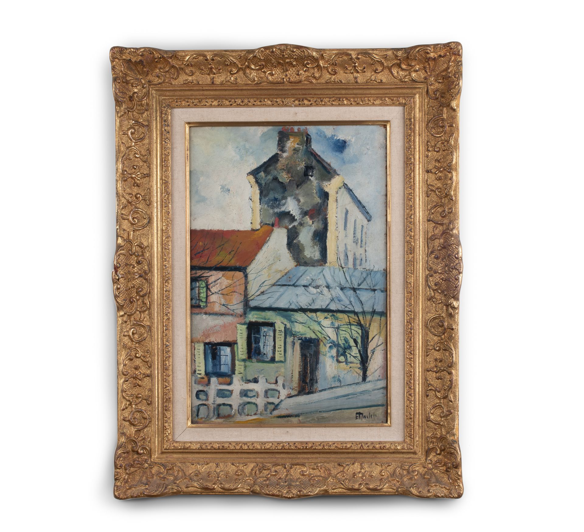 Null Elisée MACLET (1881-1962)

Vue du Lapin Agile à Montmartre 

Huile sur cart&hellip;
