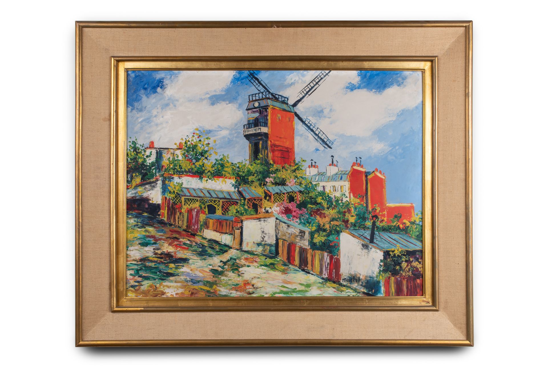Null 埃利塞-马克莱(1881-1962)

加列特的磨坊

木板油画，右下方署名 "Maclet"。

50 x 65厘米



相关作品：Elisée &hellip;