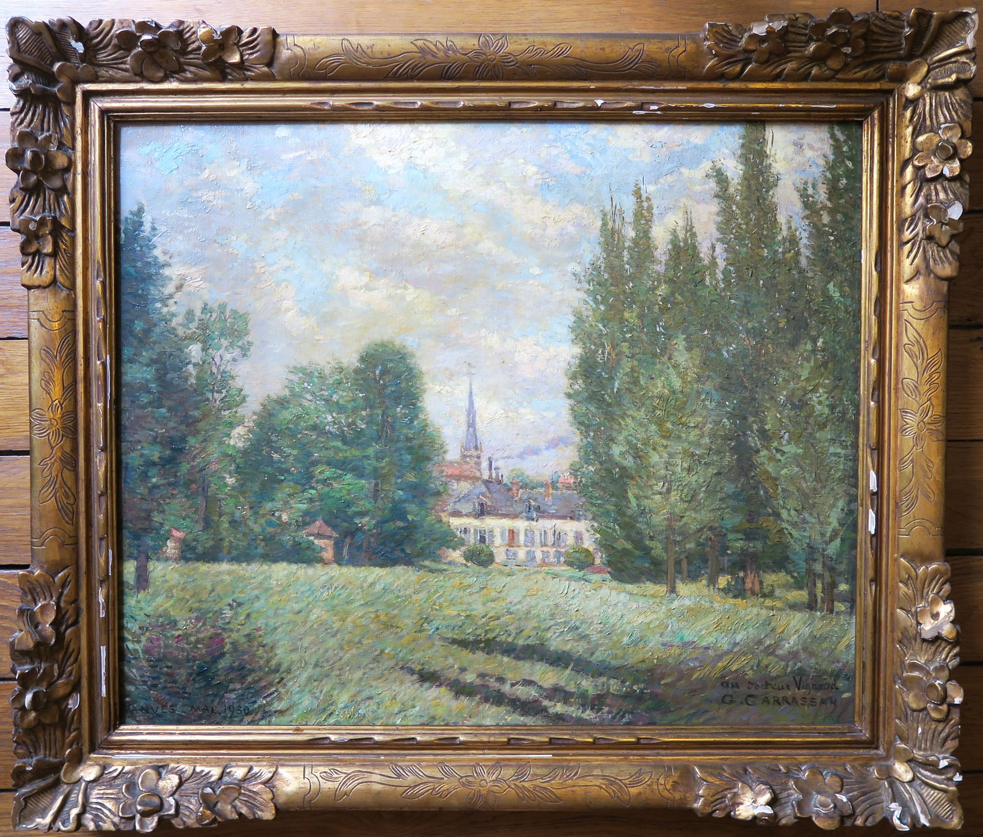 Null 现代学校，G.CARRASSAN

凡维斯，1930年5月

布面油画，有签名，有位置，有日期

48,5 x 59,5 cm 正在观看