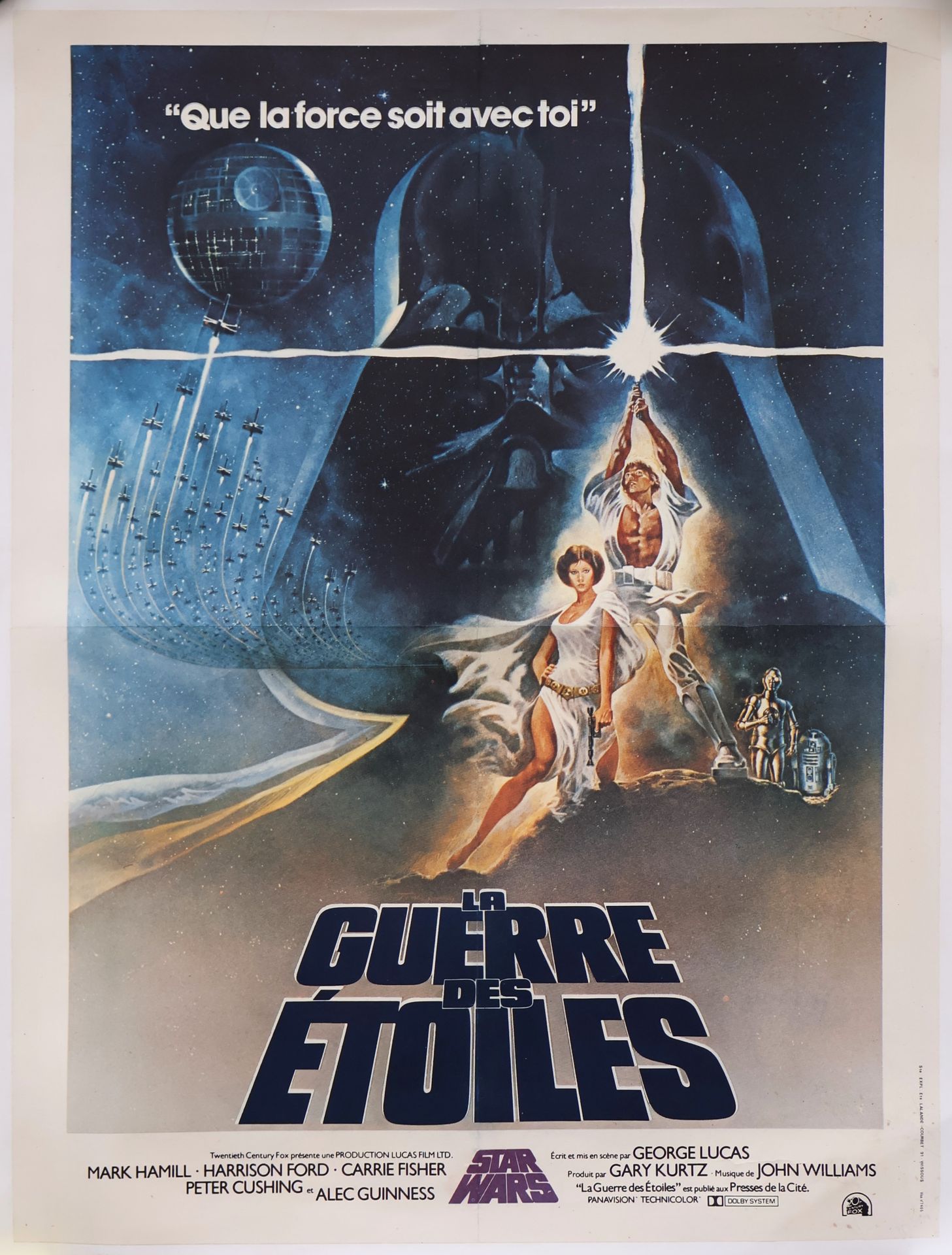 Null Star Wars, La Guerre des étoiles, 1977, ets. Lalande-Courbet
Affiche entoil&hellip;