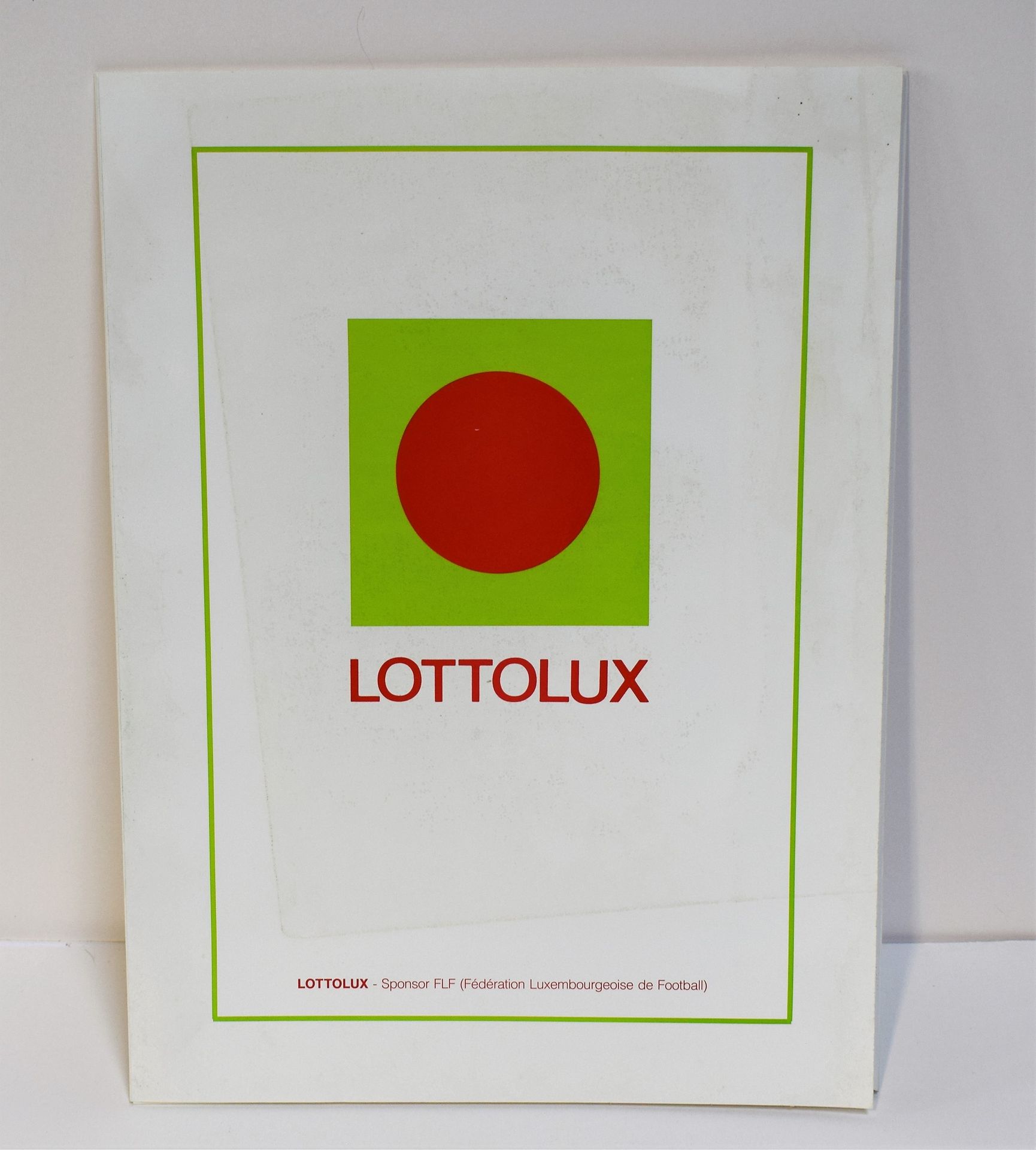 Null (Livres d'art) Lottolux, ensemble de 8 planches par Roger Leiner, 1988, sur&hellip;