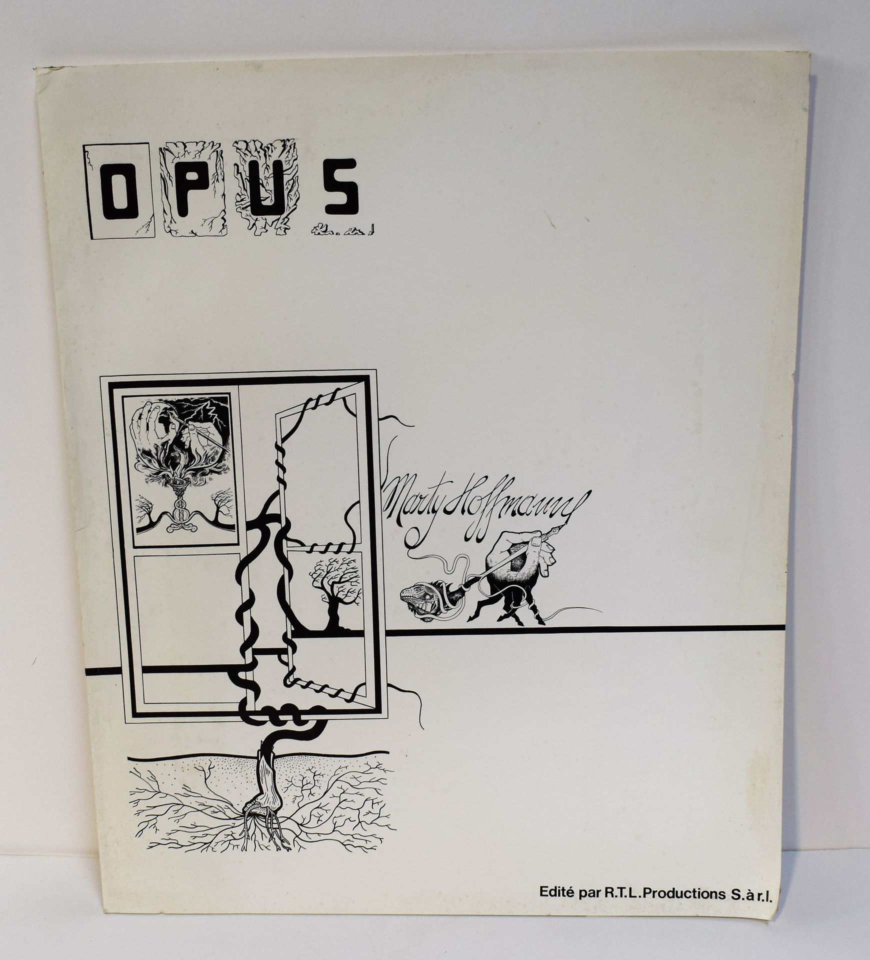 Null (艺术书籍）马丁-霍夫曼 "Opus "由RTL Production出版，有艺术家签名的4个系列。
