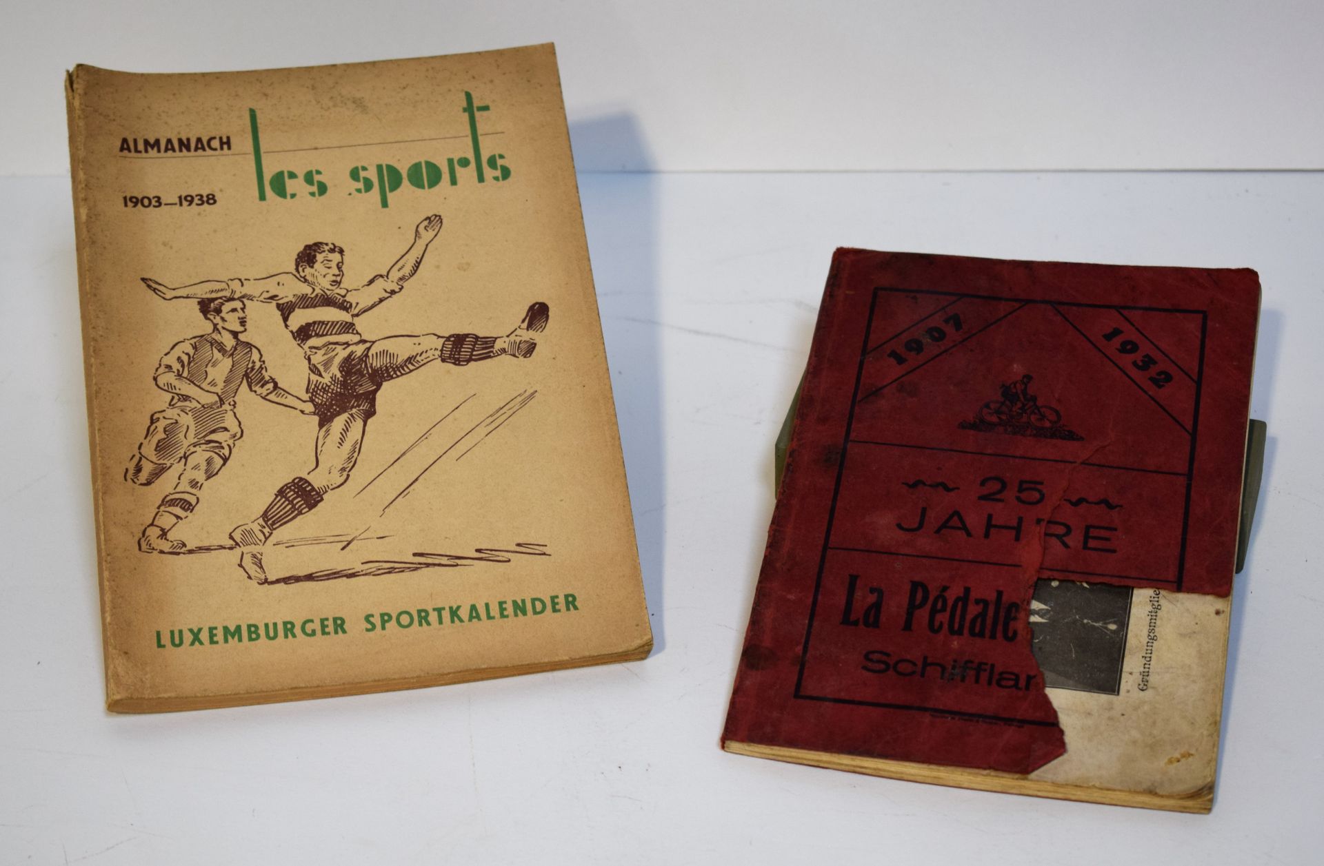 Null (Deporte) 1. V. C. "La Pédale 1907" Schifflange : Programm des 25jährigen S&hellip;