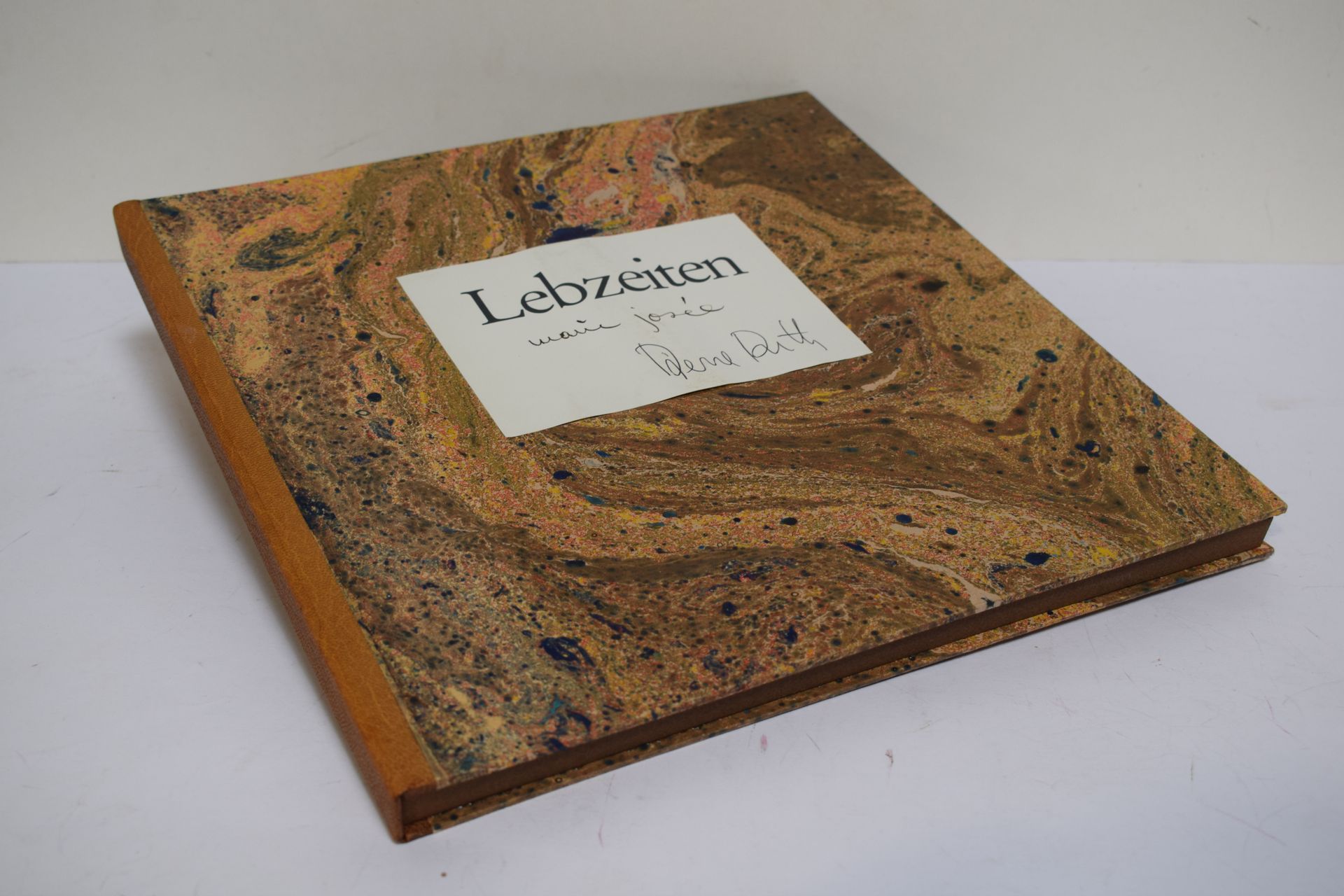 Null (Art book) Art book "Lebzeiten" with texts by Pierre Puth and 7 engravings &hellip;