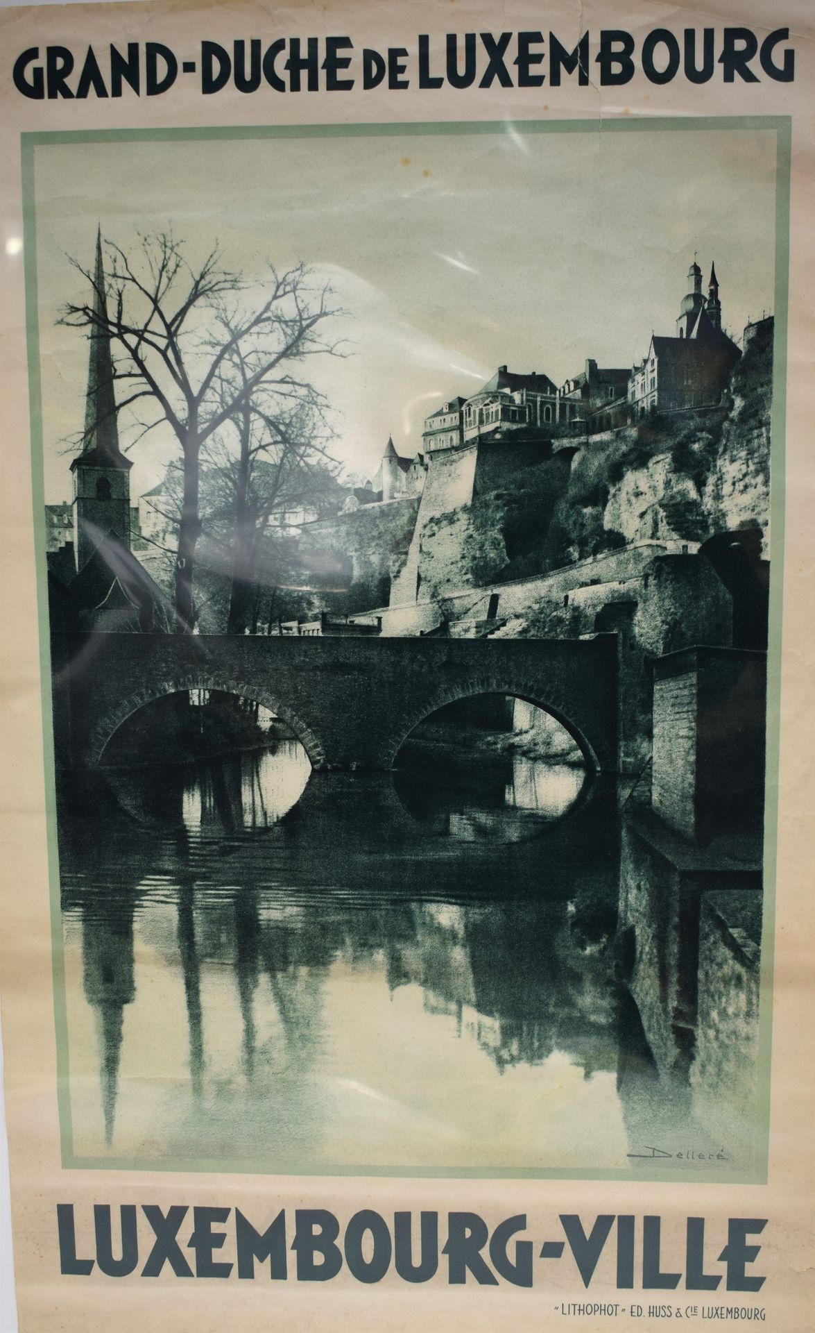 Null (AFFICHE/TOURISME) Affiche touristique des années 30 "Grand-Duché de Luxemb&hellip;