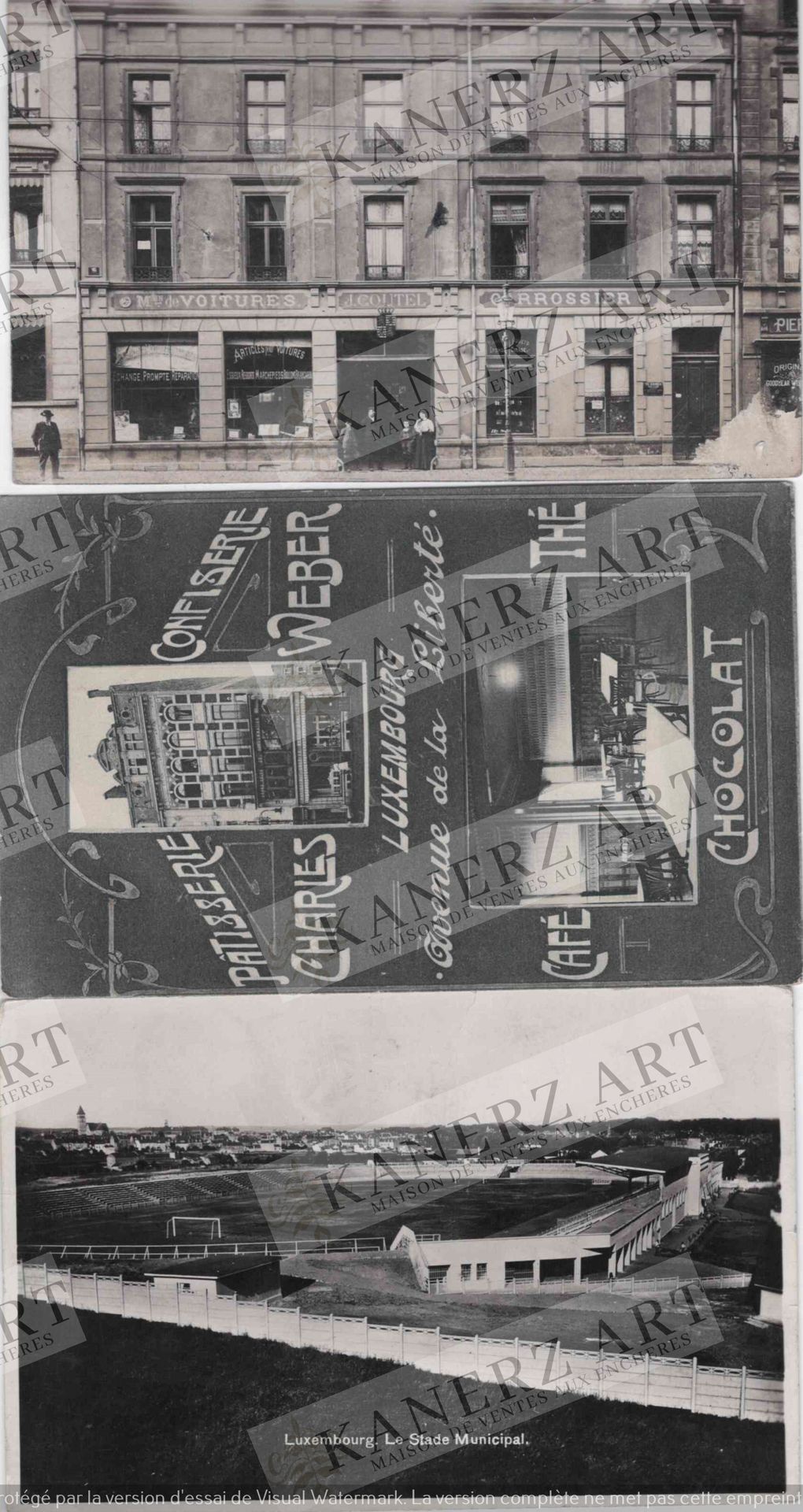 Null VDL : 1. Carte photo d'une Boutique de matériels pour voitures, ca. 1910, 2&hellip;