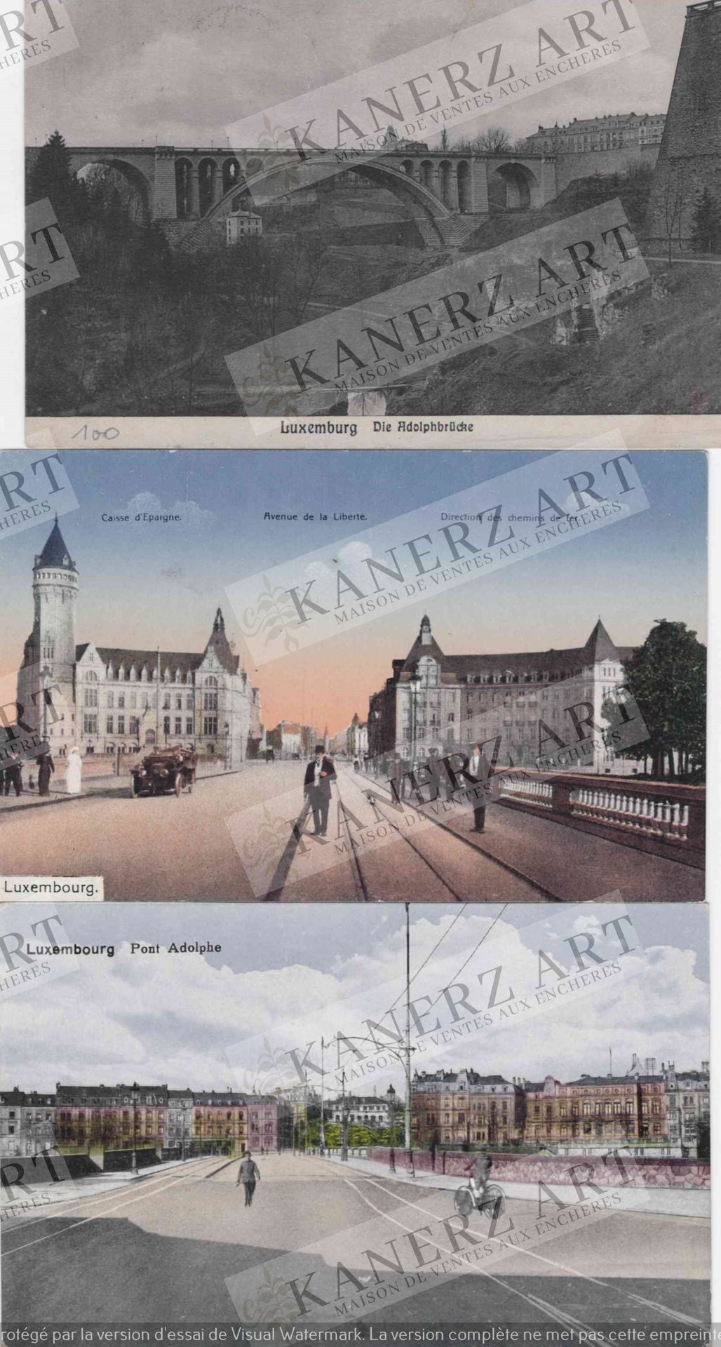 Null VDL：约100张卡片：1.2个国际银行，Bernhoeft，2.24个阿道夫桥（包括2张照片卡），1910年代，3.8个城市入口，4.4个Ameli&hellip;