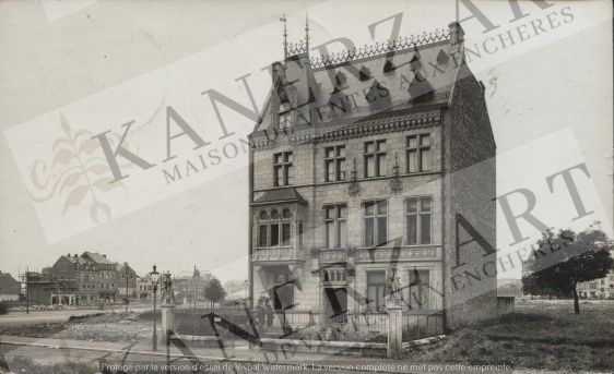 VILLE DE LUXEMBOURG (PLATEAU BOURBON) : Carte photo, maison, 1913